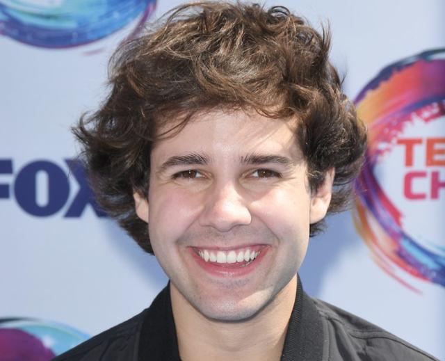 The hairline of David Dobrik