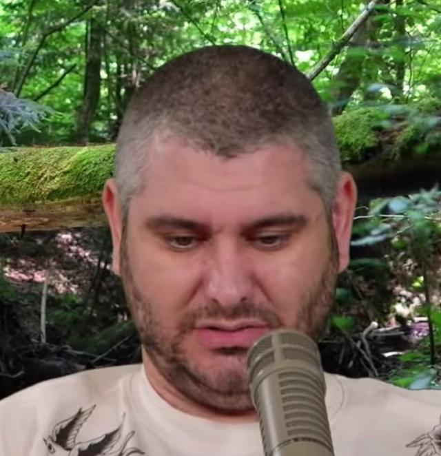 The hairline of Ethan Klein