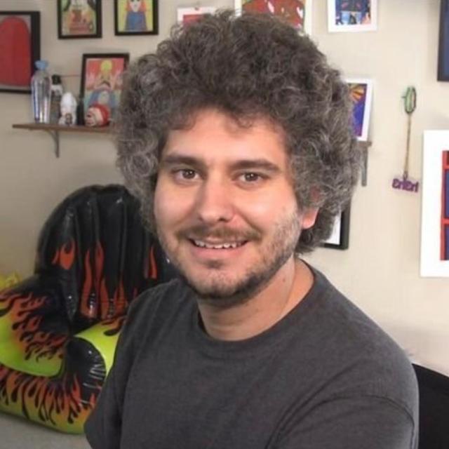The hairline of Ethan Klein
