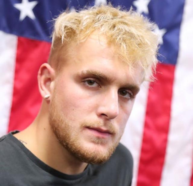 The hairline of Jake Paul