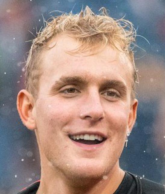 The hairline of Jake Paul