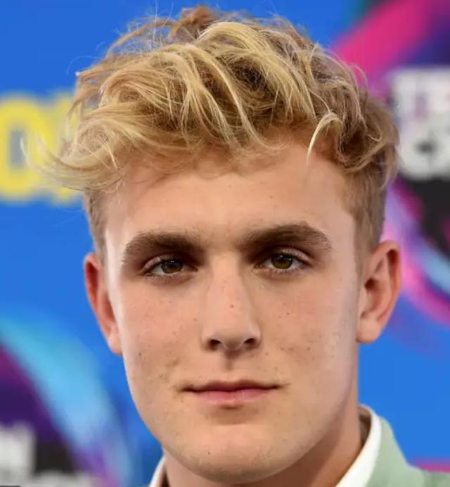 The hairline of Jake Paul