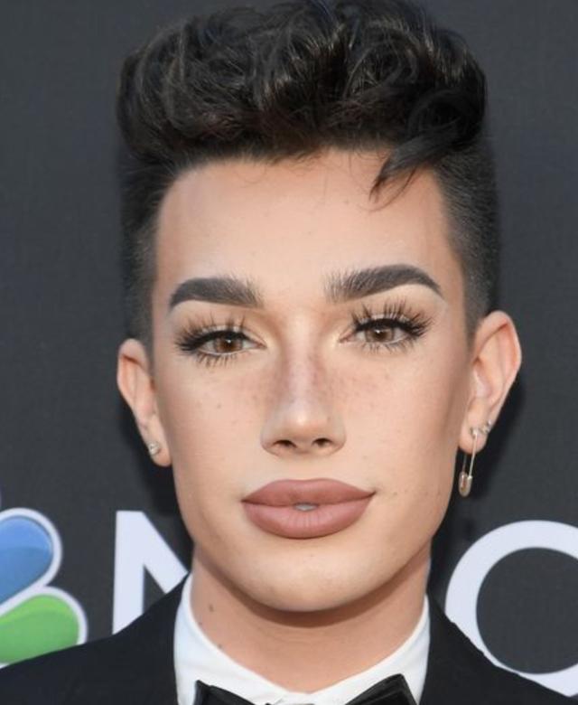 The hairline of James Charles