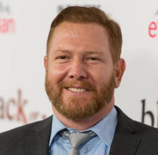 The hairline of Ryan Kavanaugh